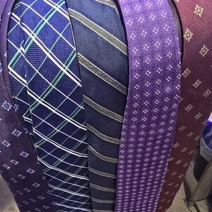 Brooks Brothers Purple and Blue Ties Collection